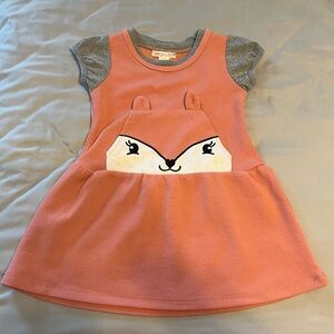 Colette Lilly Peach and Gray Fox float top 4T